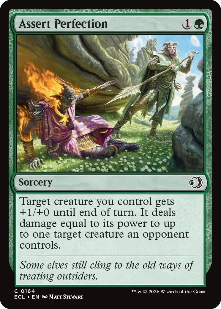 Image for Assert Perfection [164] - Magic: The Gathering