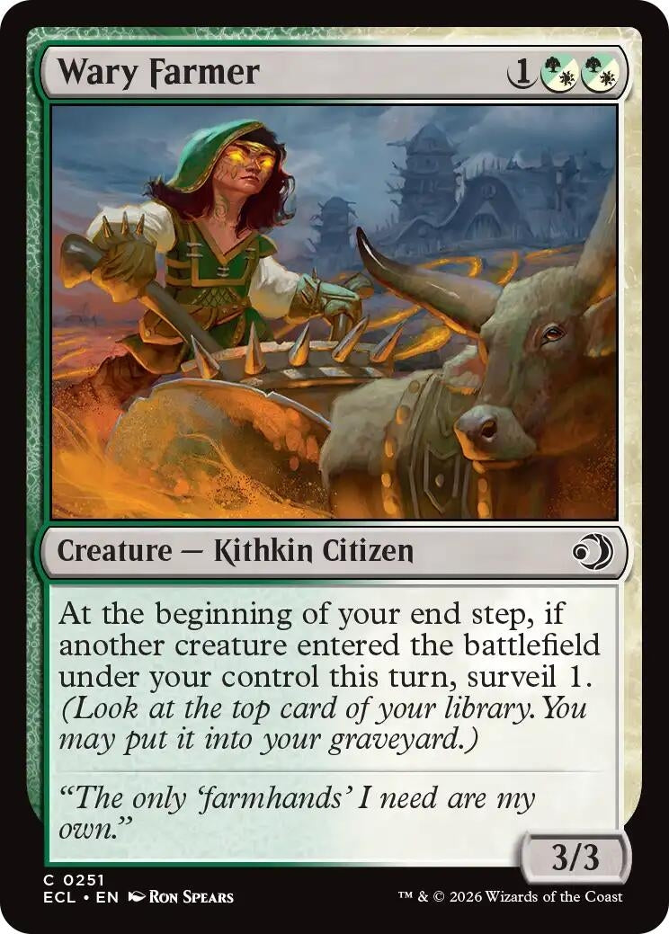 Image for Wary Farmer [251] - Magic: The Gathering