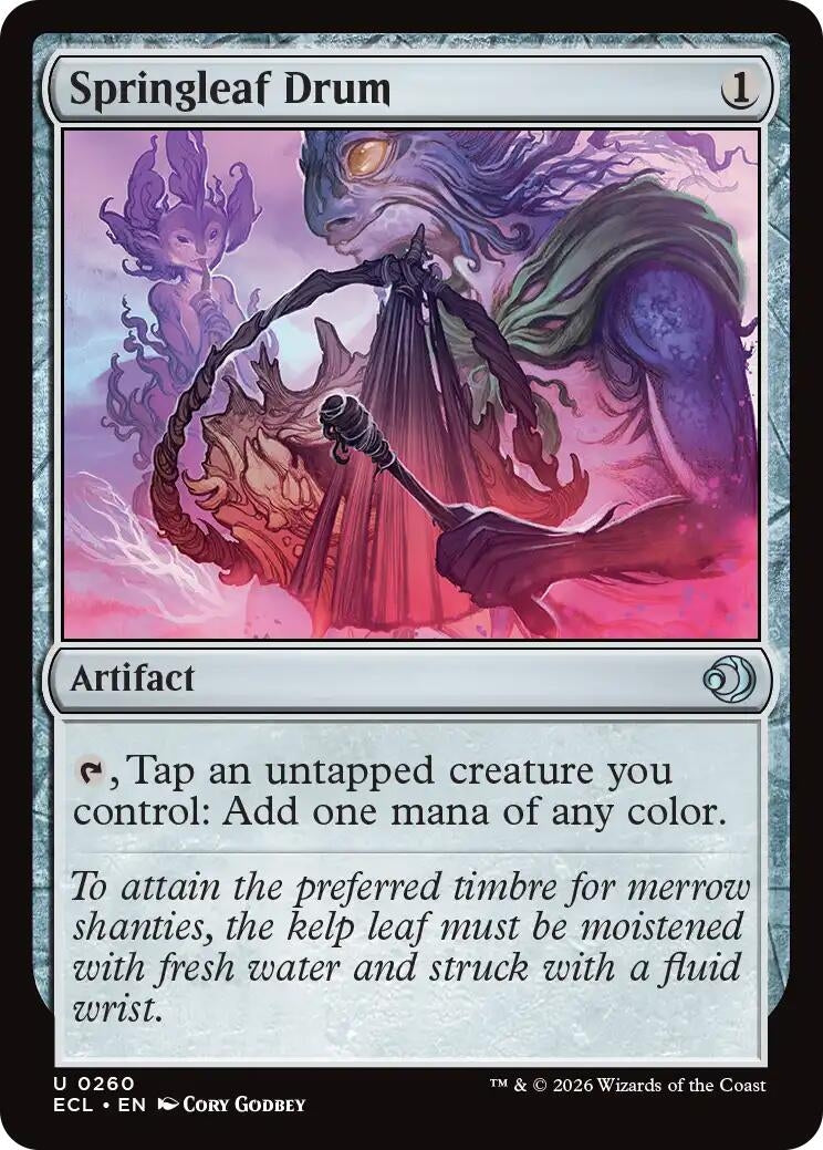Image for Springleaf Drum [260] - Magic: The Gathering
