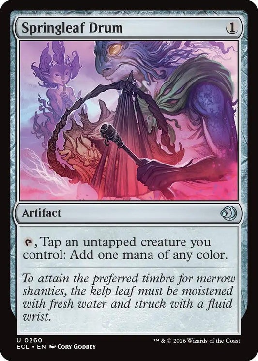 Image for Springleaf Drum [260] - Magic: The Gathering