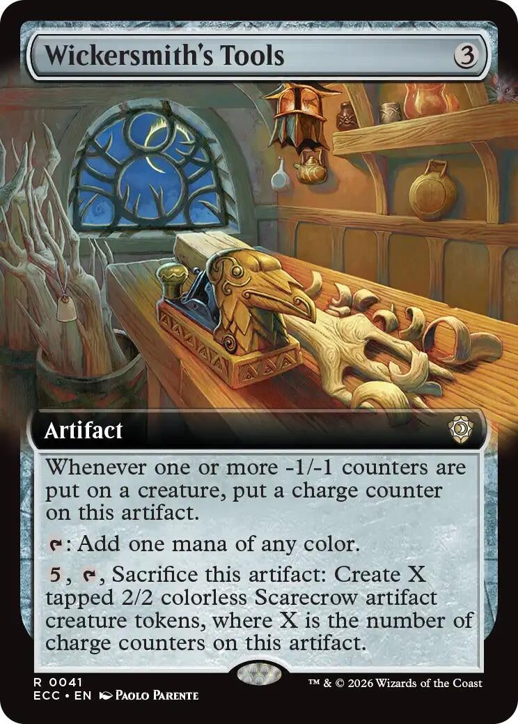 Image for Wickersmith's Tools (Extended Art) [41] - Magic: The Gathering