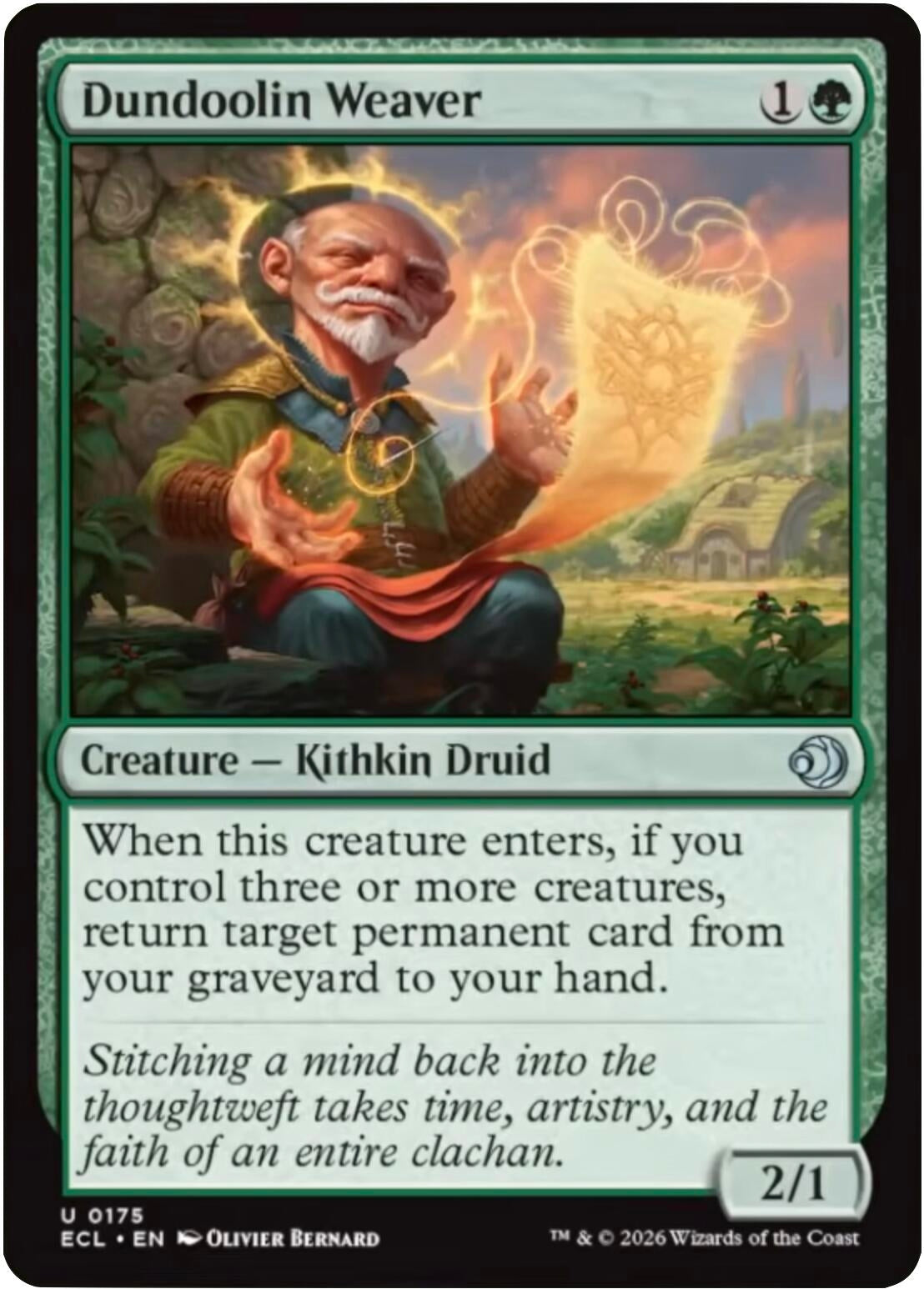 Image for Dundoolin Weaver [175] - Magic: The Gathering