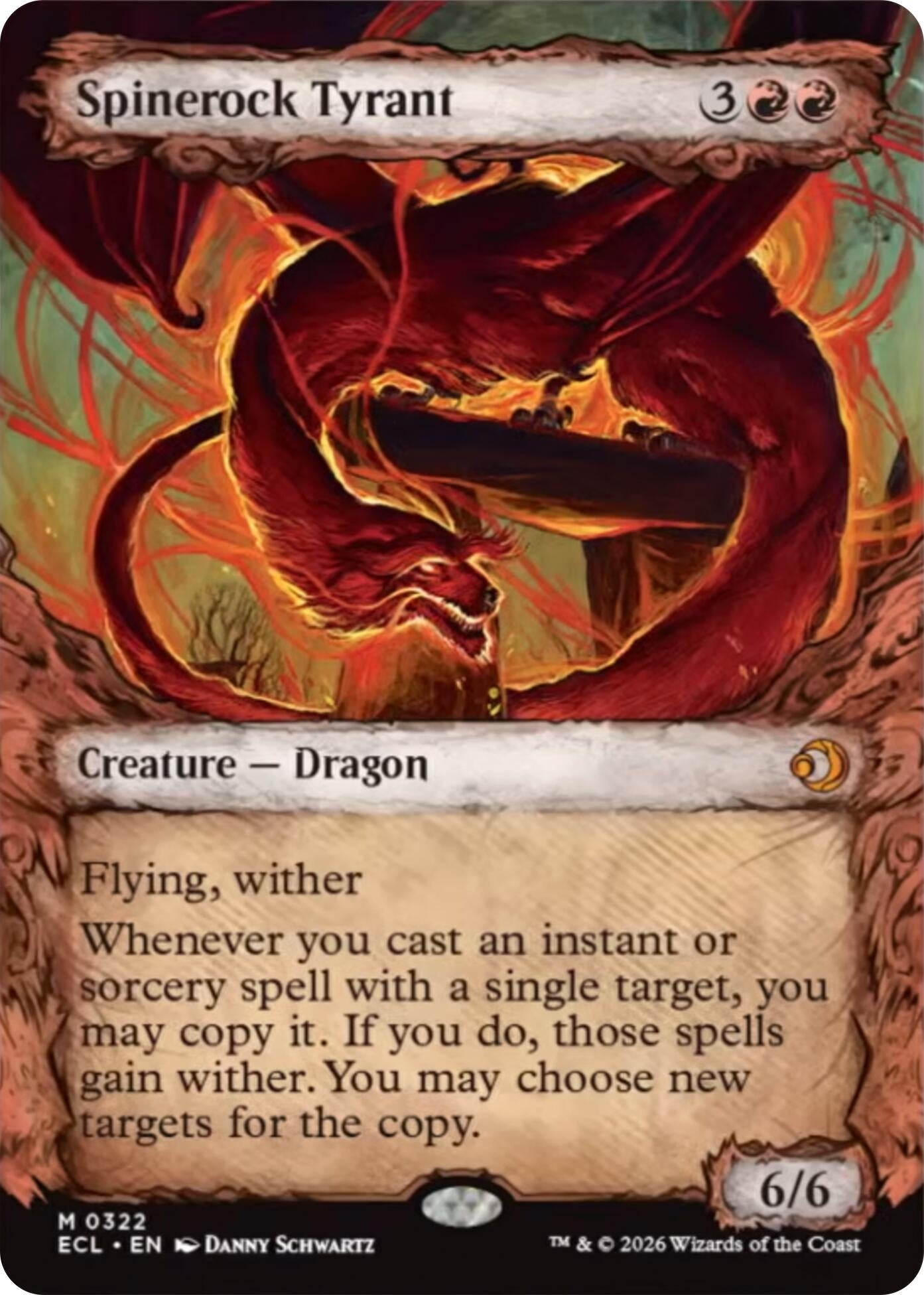 Image for Spinerock Tyrant (0322) (Showcase) [322] - Magic: The Gathering