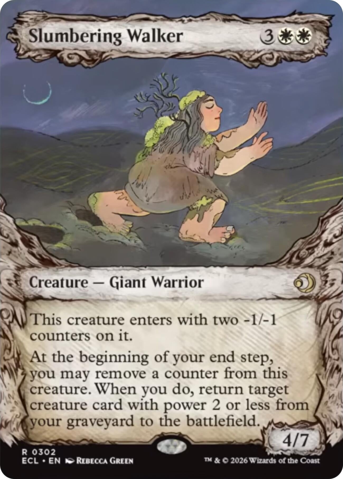 Image for Slumbering Walker (Showcase) [302] - Magic: The Gathering