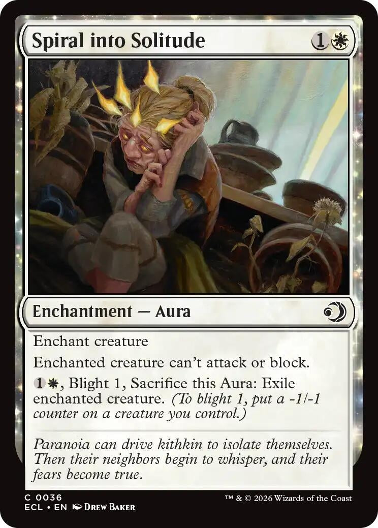 Image for Spiral into Solitude [36] - Magic: The Gathering