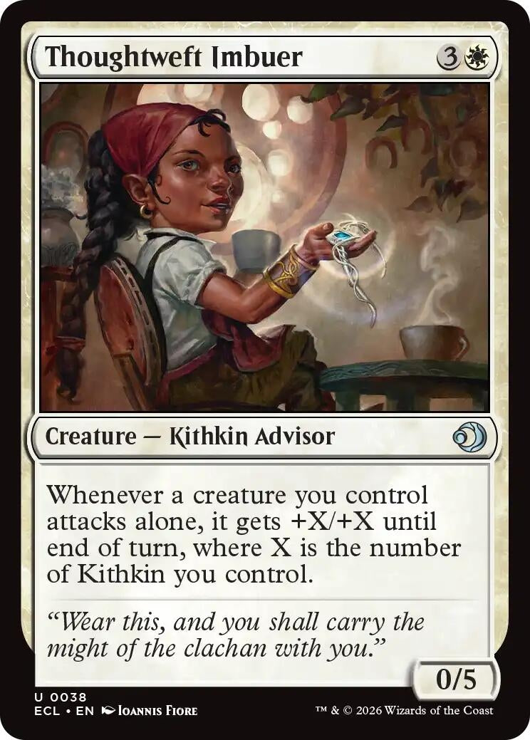 Image for Thoughtweft Imbuer [38] - Magic: The Gathering