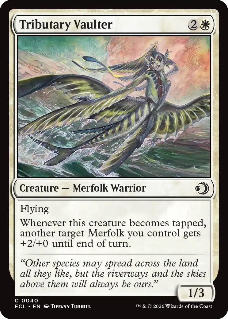 Image for Tributary Vaulter [40] - Magic: The Gathering