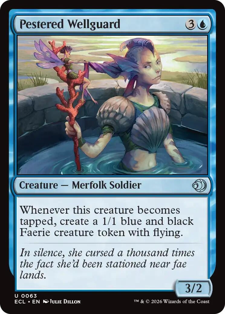 Image for Pestered Wellguard [63] - Magic: The Gathering