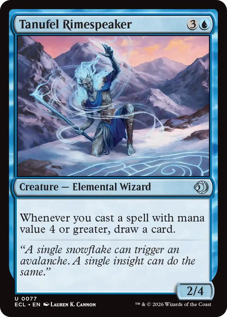 Image for Tanufel Rimespeaker [77] - Magic: The Gathering