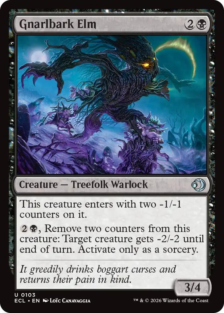 Image for Gnarlbark Elm [103] - Magic: The Gathering