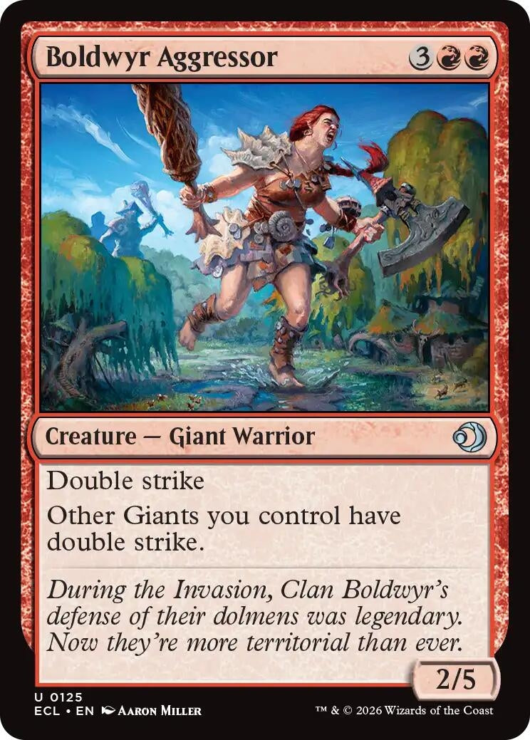 Image for Boldwyr Aggressor [125] - Magic: The Gathering