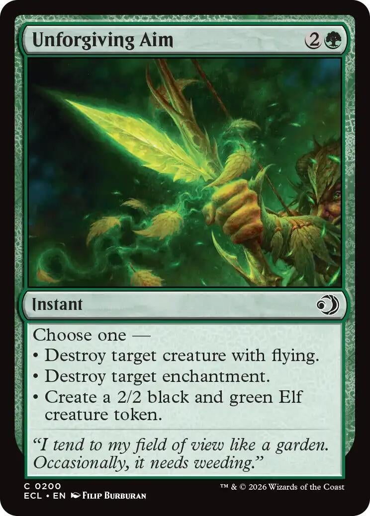 Image for Unforgiving Aim [200] - Magic: The Gathering