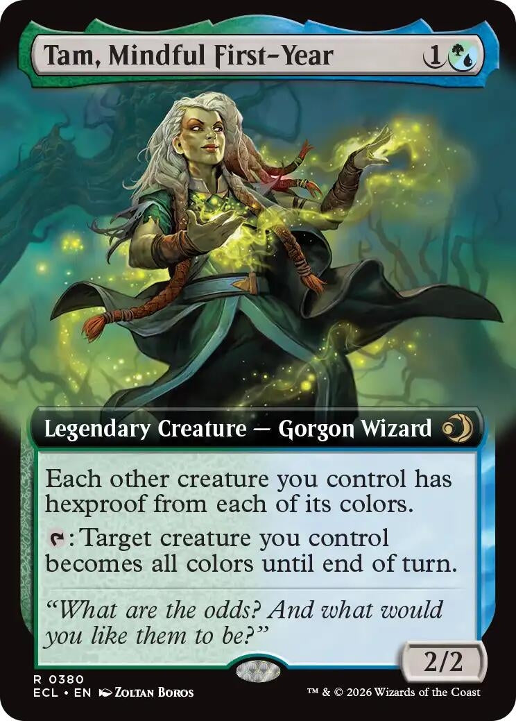 Image for Tam, Mindful First-Year (Extended Art) [380] - Magic: The Gathering