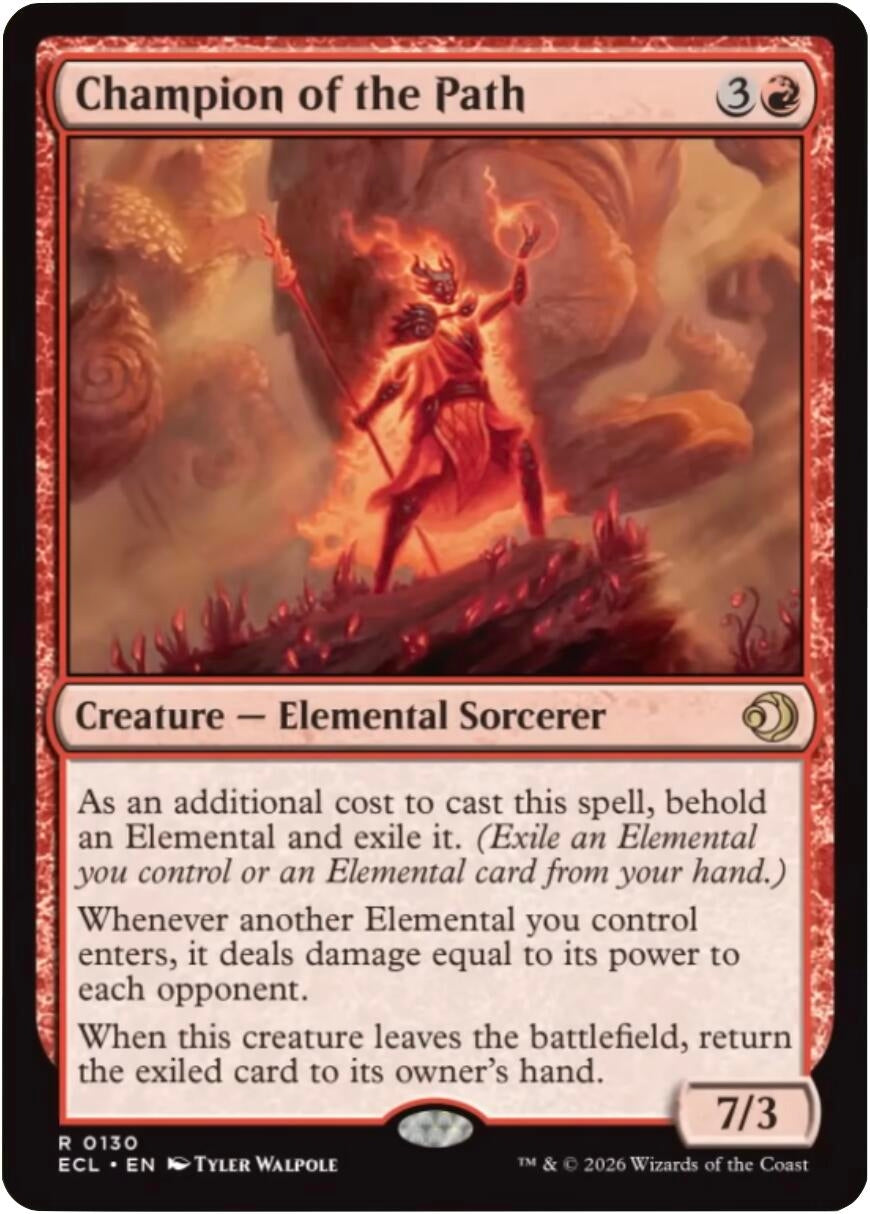 Image for Champion of the Path [130] - Magic: The Gathering