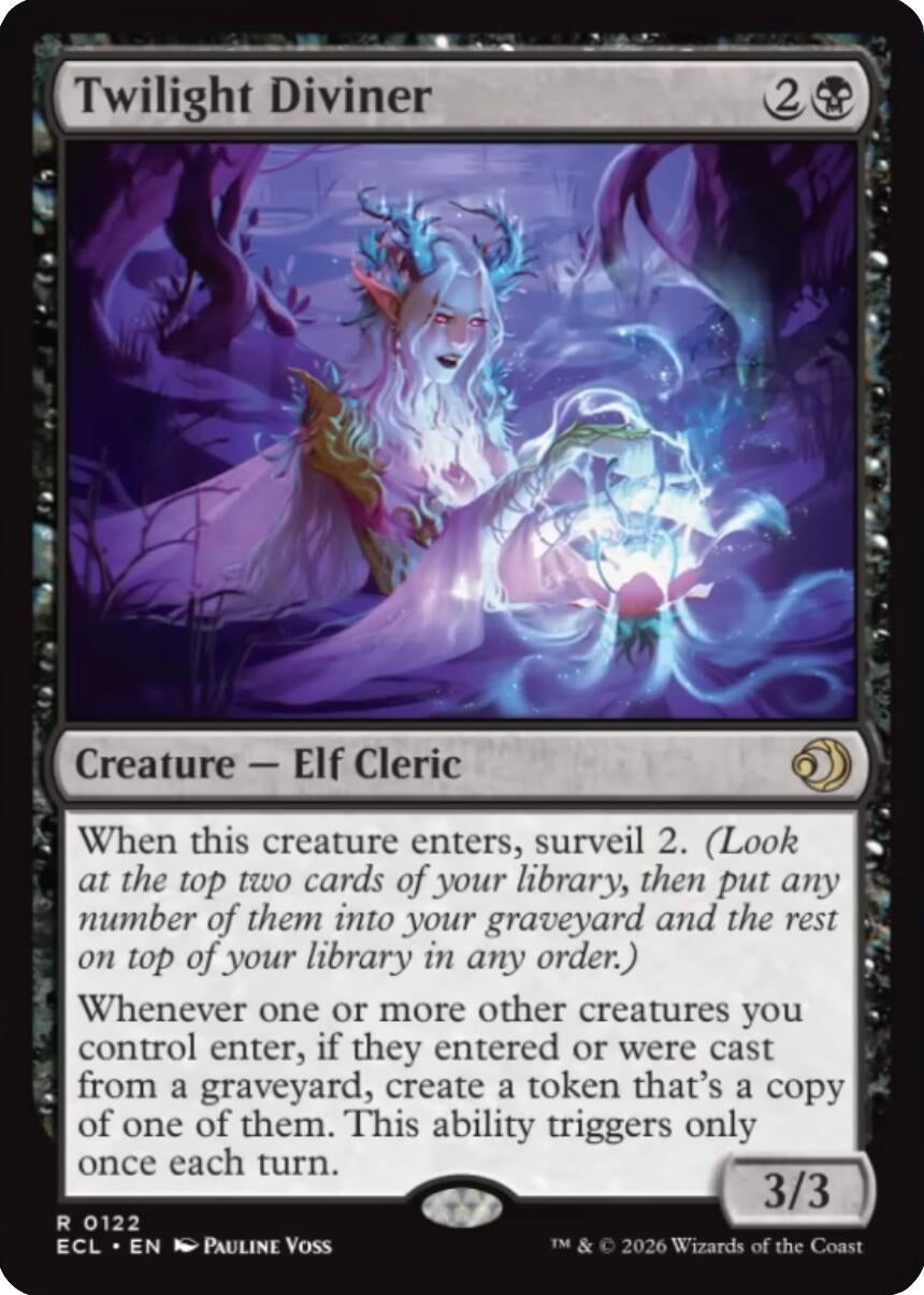Image for Twilight Diviner [122] - Magic: The Gathering