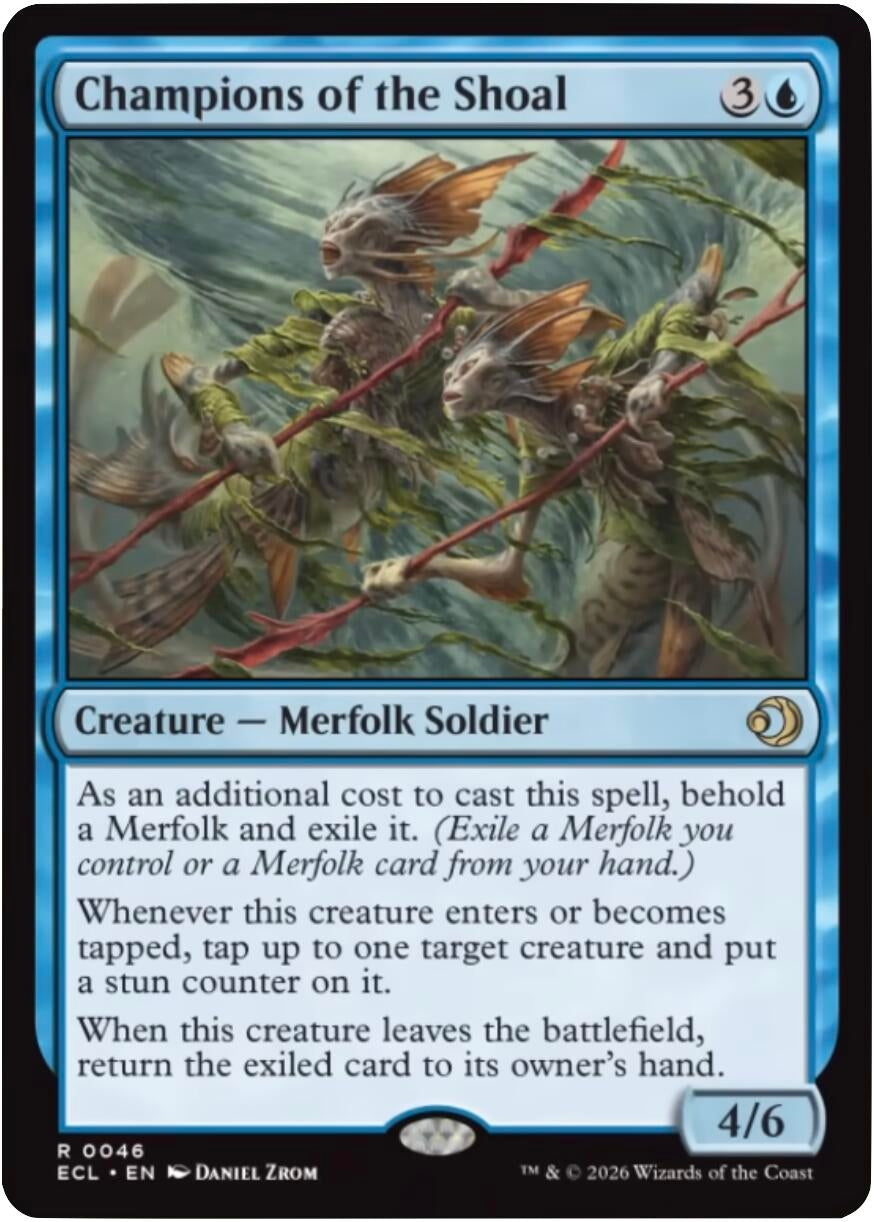 Image for Champions of the Shoal [46] - Magic: The Gathering