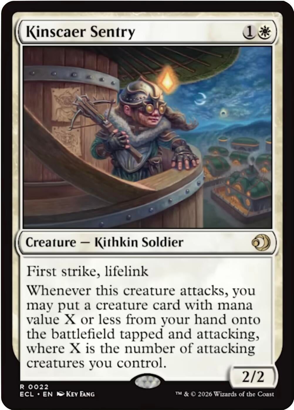 Image for Kinscaer Sentry [22] - Magic: The Gathering