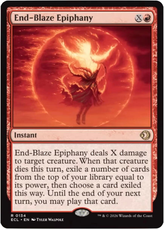 Image for End-Blaze Epiphany [134] - Magic: The Gathering