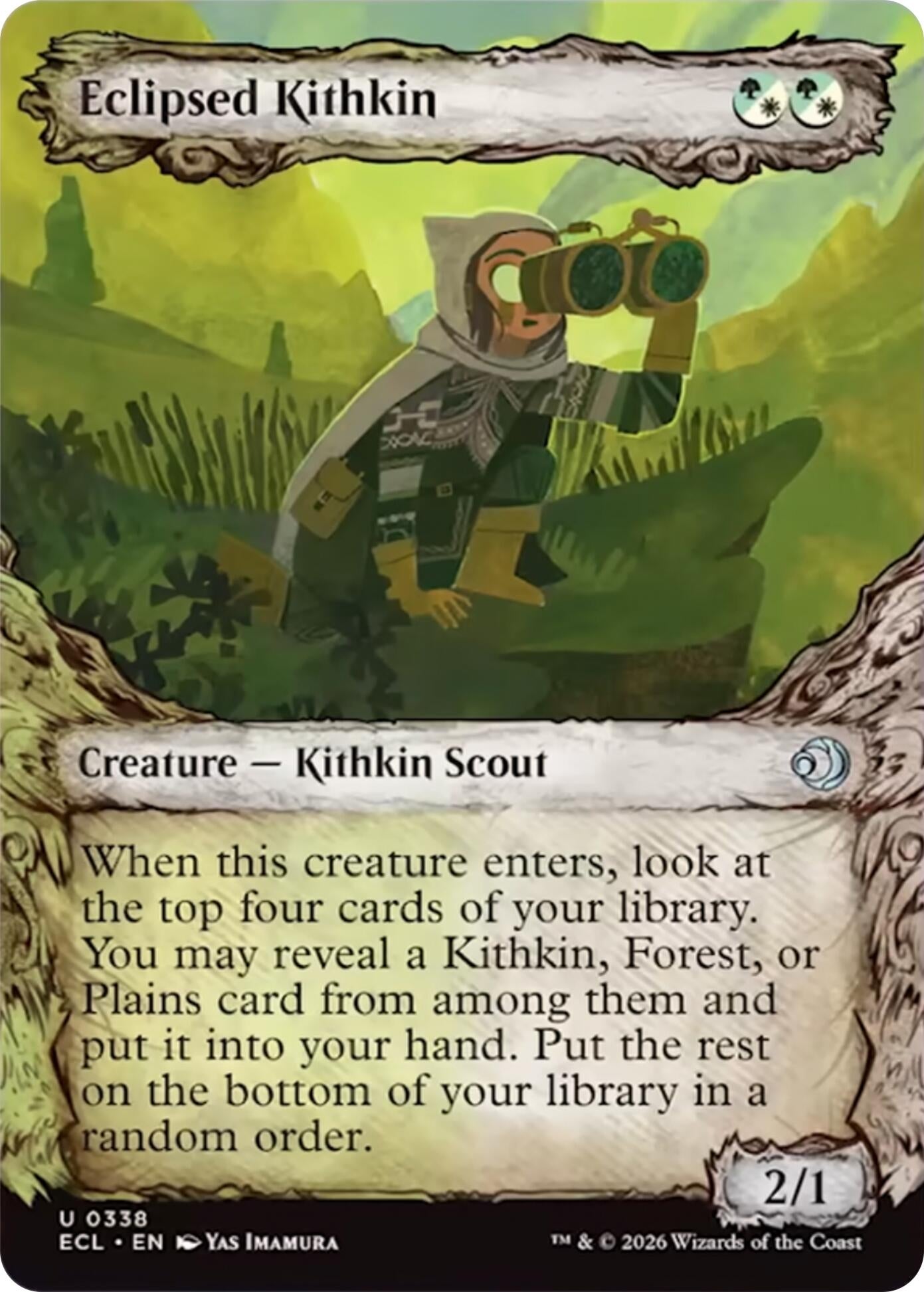 Image for Eclipsed Kithkin (Showcase) [338] - Magic: The Gathering