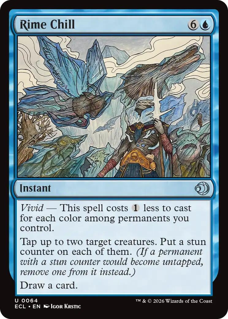 Image for Rime Chill [64] - Magic: The Gathering