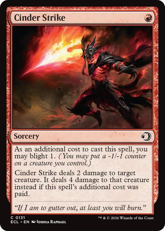 Image for Cinder Strike [131] - Magic: The Gathering