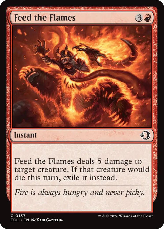 Image for Feed the Flames [137] - Magic: The Gathering