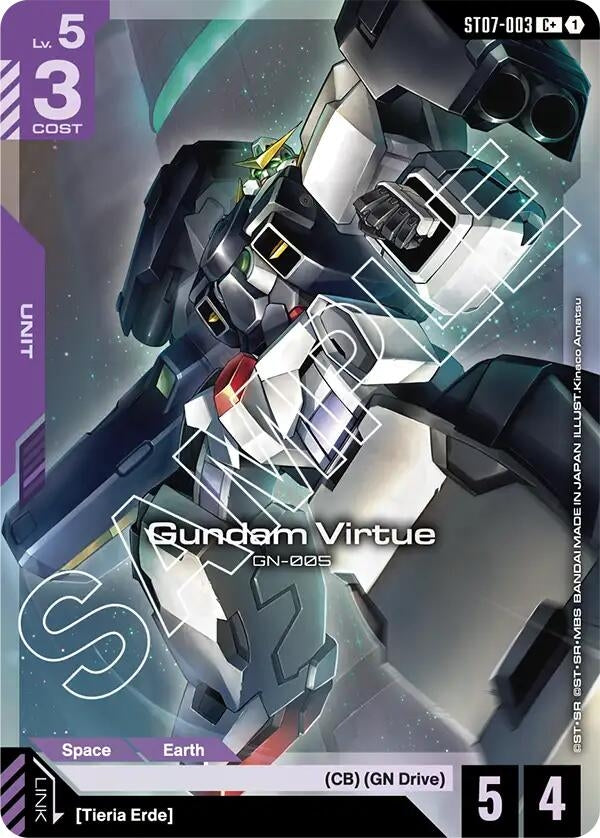 Image for Gundam Virtue (ST07-003) (C+) [ST07-003] - Gundam Card Game