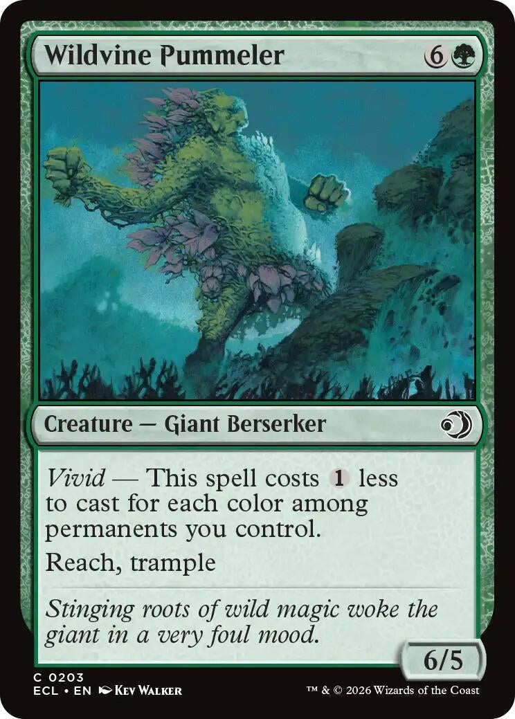 Image for Wildvine Pummeler [203] - Magic: The Gathering