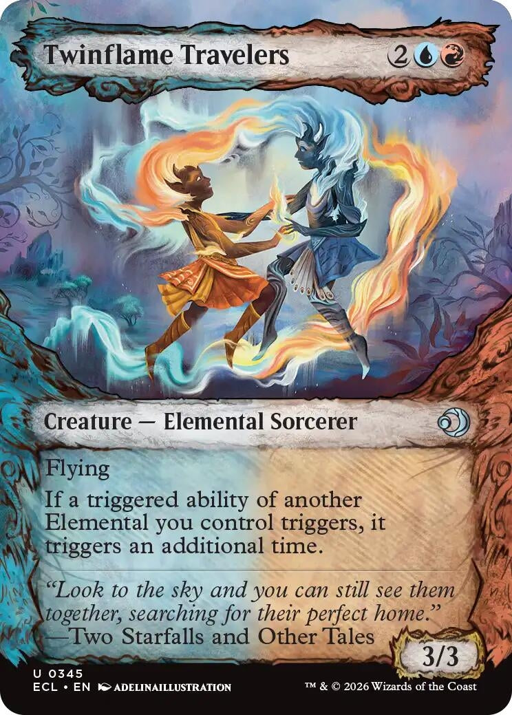 Image for Twinflame Travelers (Showcase) [345] - Magic: The Gathering