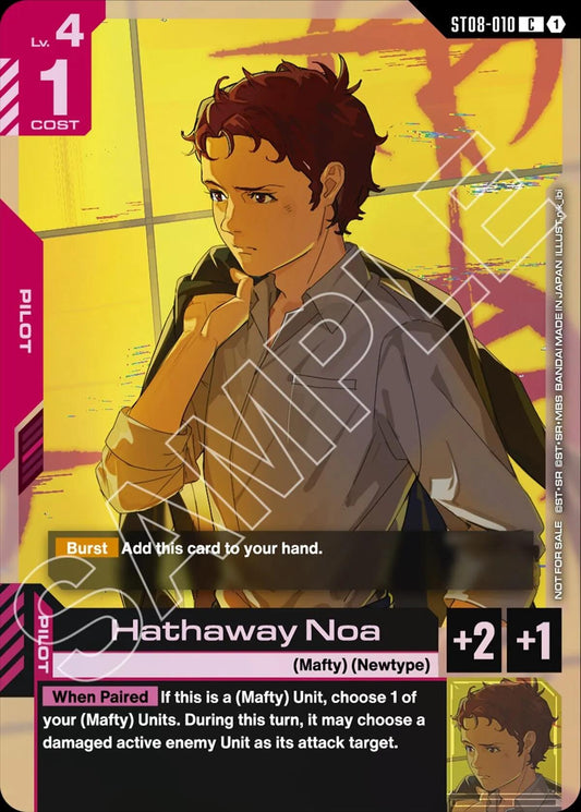 Image for Hathaway Noa (ST08 Release Event) [ST08-010] - Gundam Card Game