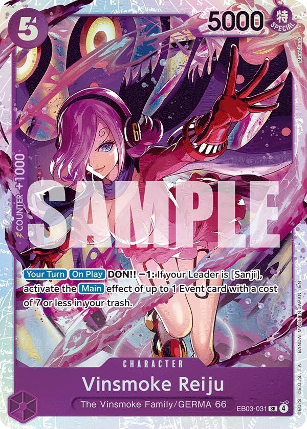Image for Vinsmoke Reiju [EB03-031] - One Piece Card Game