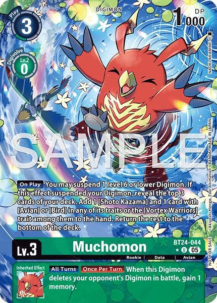 Image for Muchomon (Box Topper) [BT24-044 U] - Digimon Card Game