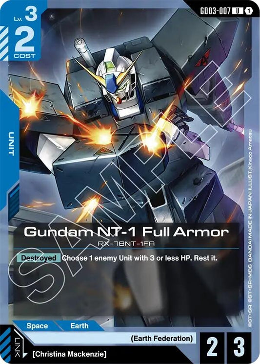 Image for Gundam NT-1 Full Armor [GD03-007] - Gundam Card Game
