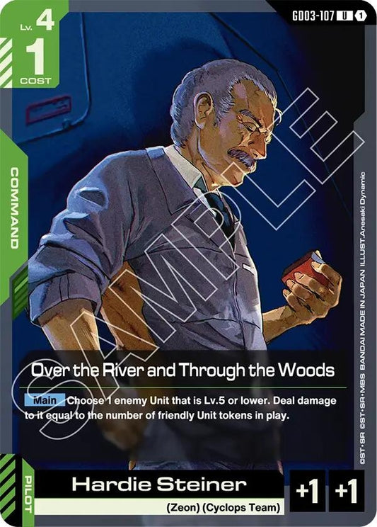Image for Over the River and Through the Woods [GD03-107] - Gundam Card Game