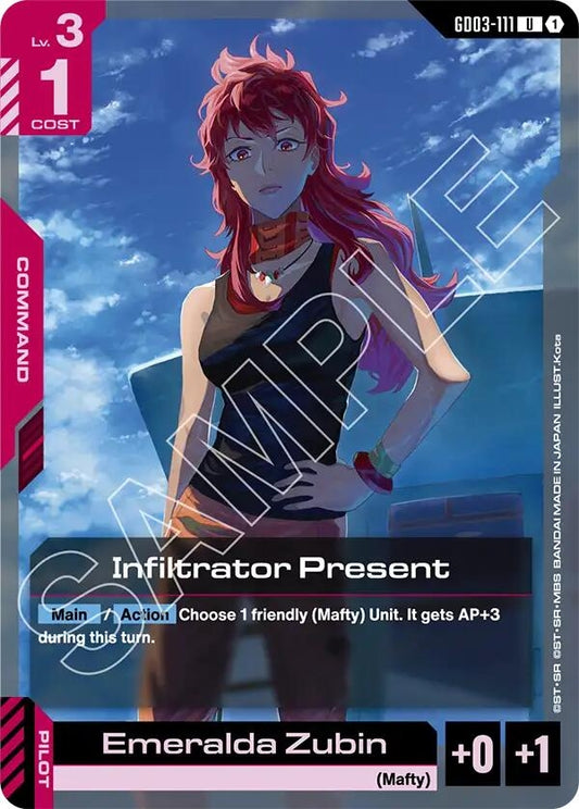 Image for Infiltrator Present [GD03-111] - Gundam Card Game