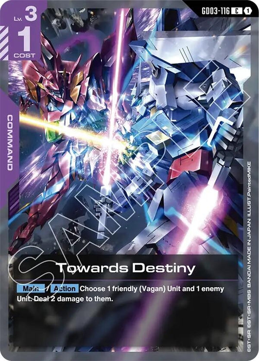 Image for Towards Destiny [GD03-116] - Gundam Card Game
