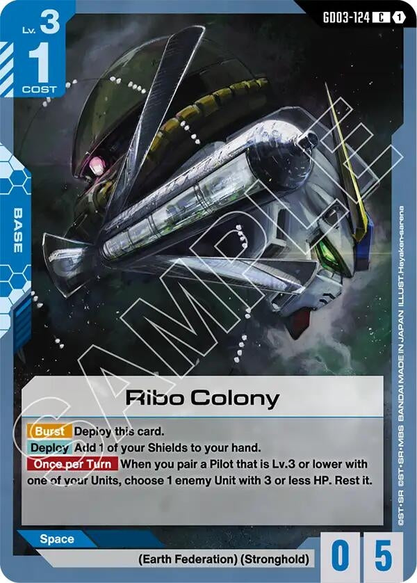 Image for Ribo Colony [GD03-124] - Gundam Card Game