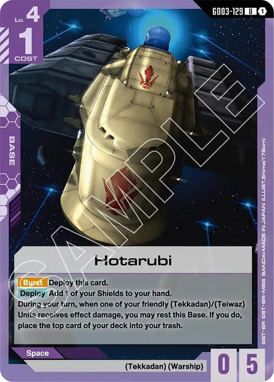 Image for Hotarubi [GD03-129] - Gundam Card Game
