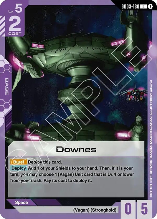 Image for Downes [GD03-130] - Gundam Card Game