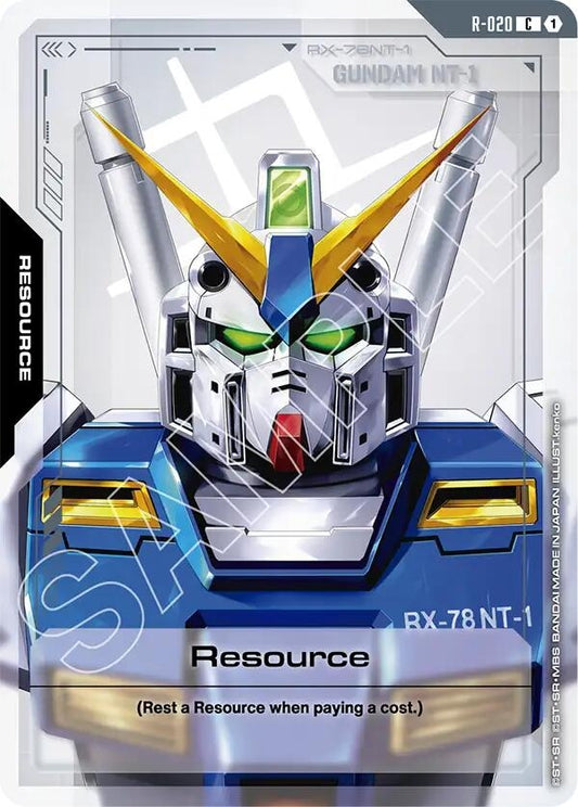Image for Resource (R-020) [R-020] - Gundam Card Game