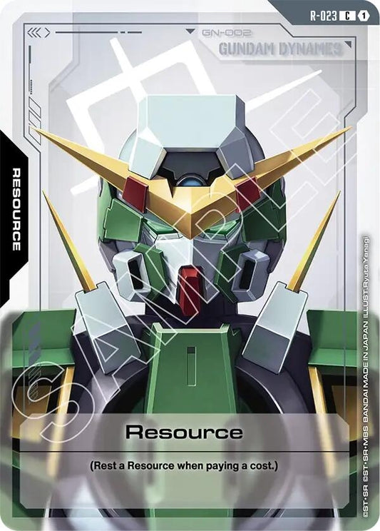 Image for Resource (R-023) [R-023] - Gundam Card Game