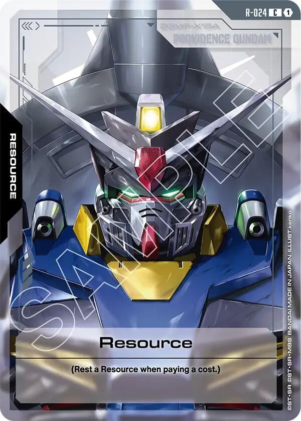 Image for Resource (R-024) [R-024] - Gundam Card Game