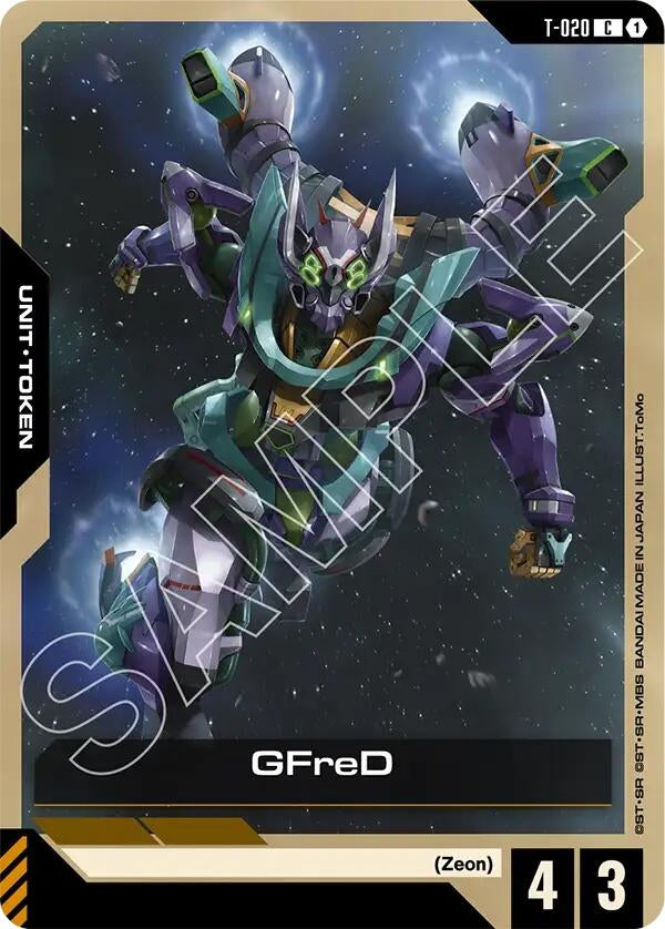 Image for GFreD (T-020) [T-020] - Gundam Card Game
