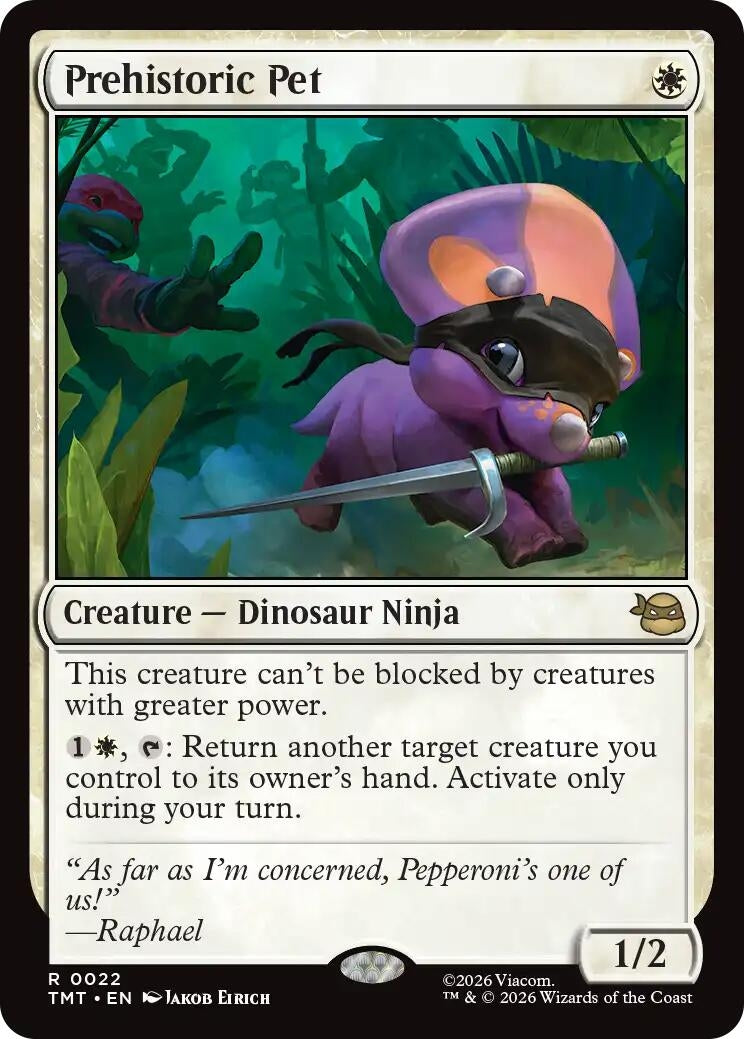 Image for Prehistoric Pet [22] - Magic: The Gathering