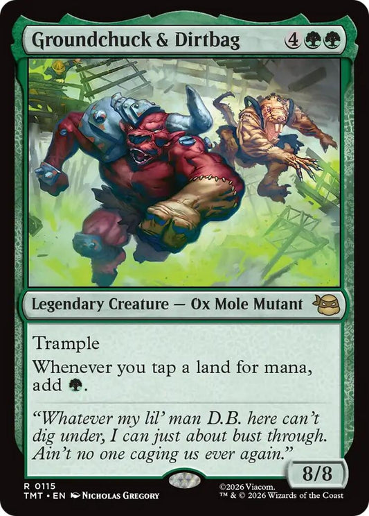 Image for Groundchuck & Dirtbag [115] - Magic: The Gathering