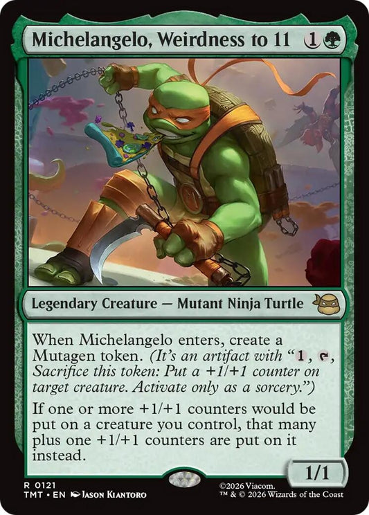 Image for Michelangelo, Weirdness to 11 [121] - Magic: The Gathering