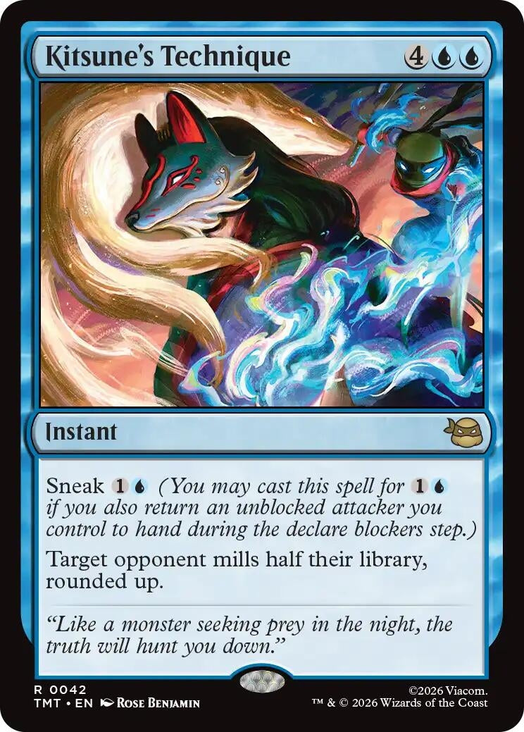 Image for Kitsune's Technique [42] - Magic: The Gathering