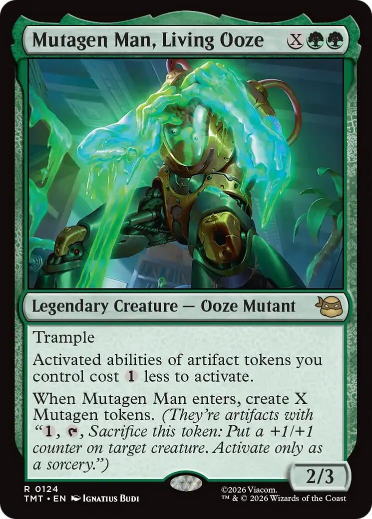 Image for Mutagen Man, Living Ooze [124] - Magic: The Gathering