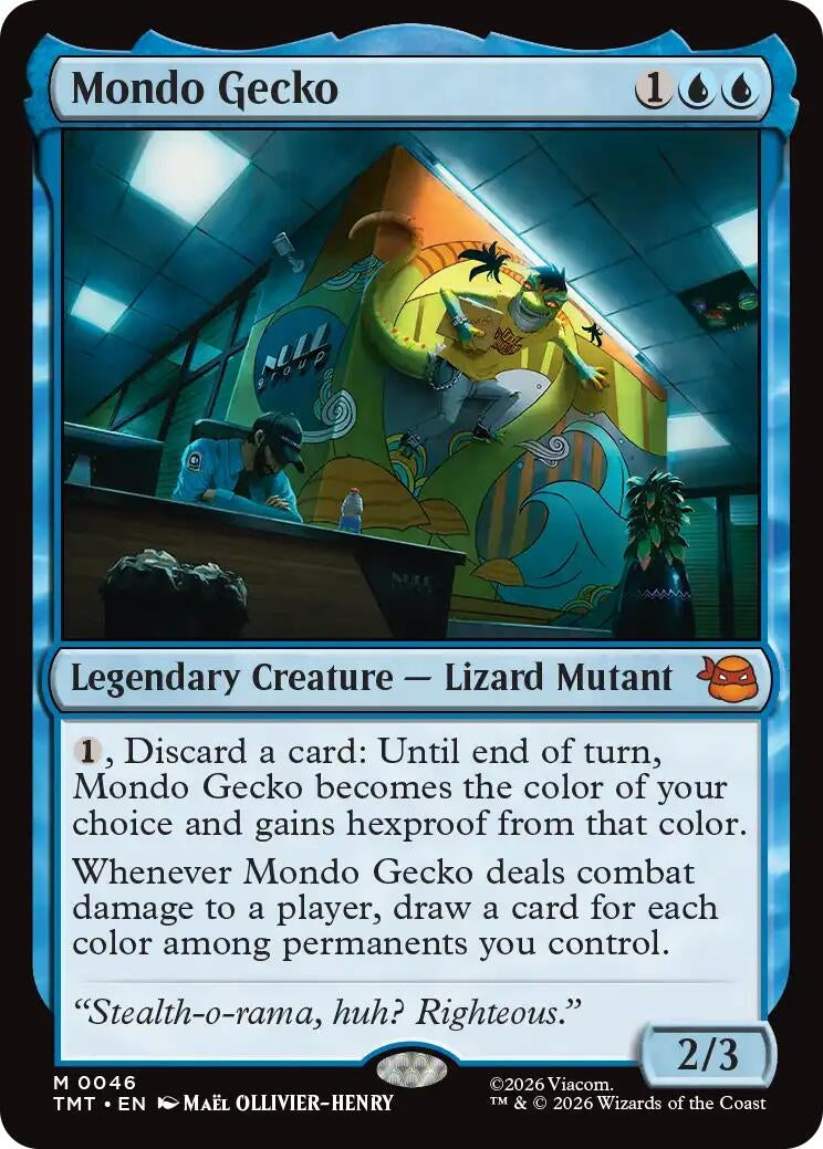 Image for Mondo Gecko [46] - Magic: The Gathering