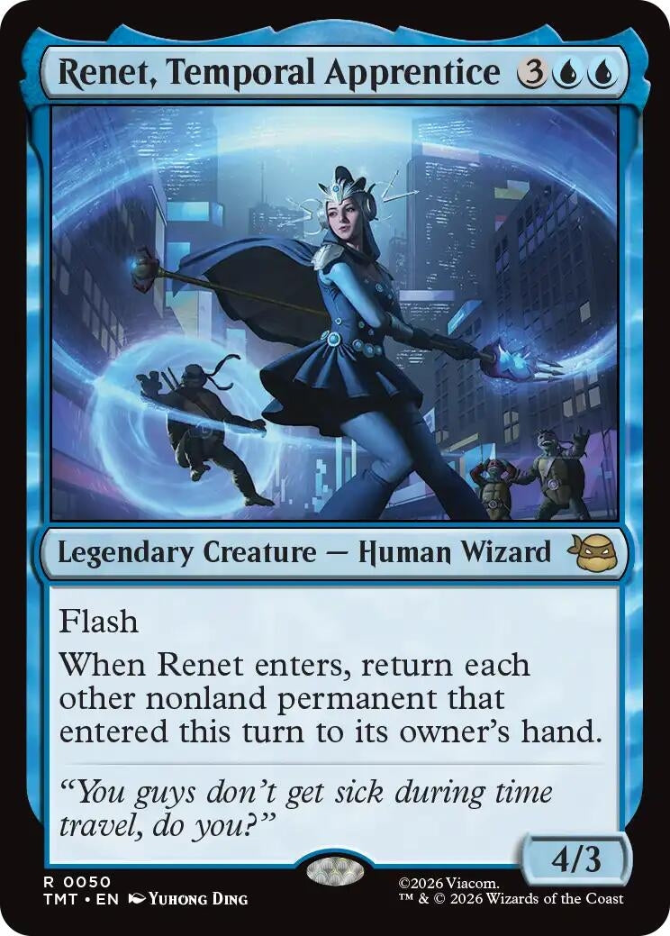 Image for Renet, Temporal Apprentice [50] - Magic: The Gathering
